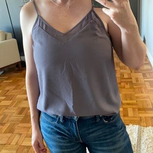 Purple grey top